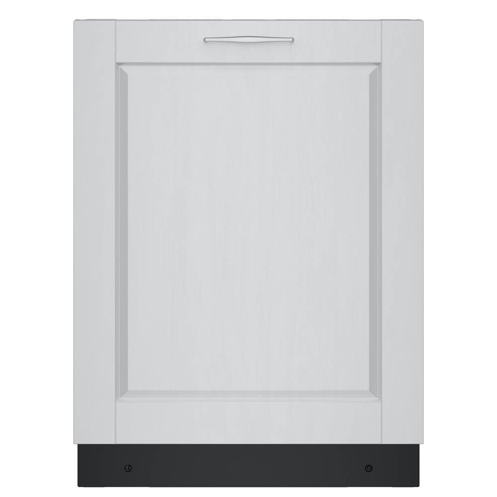 Bosch - 100 Pr, Bar Handle, 5/4 cycles, 46 dBA, Standard 3rd Rack, Rackmatic - BL - Black