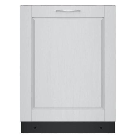 Bosch - 100 Pr, Bar Handle, 5/4 cycles, 46 dBA, Standard 3rd Rack, Rackmatic - BL - Black