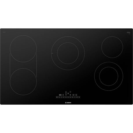 Bosch - 30'' Electric Cooktop, Benchmark, Black, Stainless Steel Frame - Black