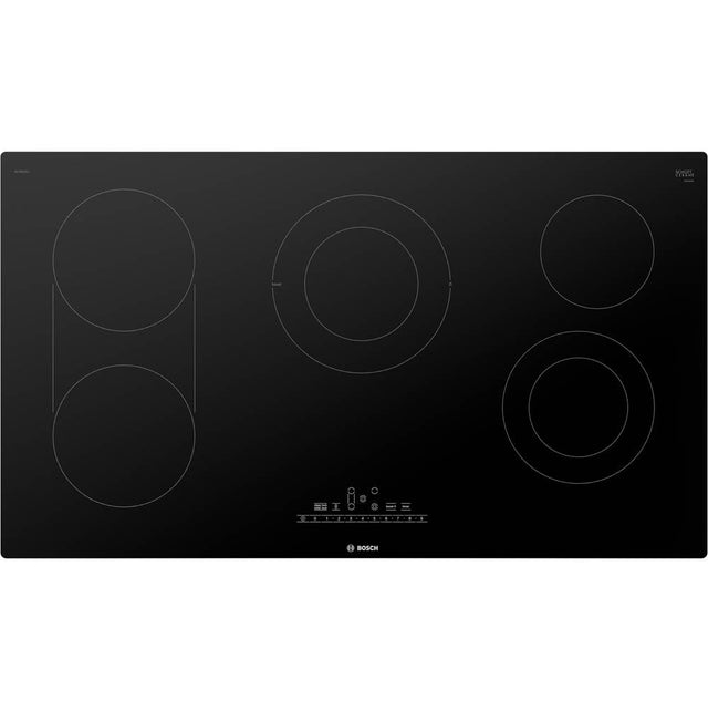 Bosch - 30'' Electric Cooktop, Benchmark, Black, Stainless Steel Frame - Black