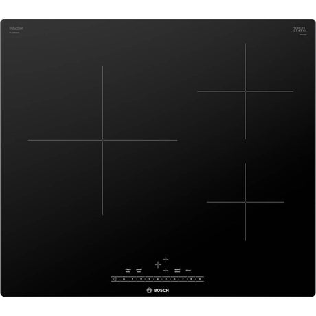 Bosch - 36'' Induction Cooktop, 500 Series, Black, Frameless - Black