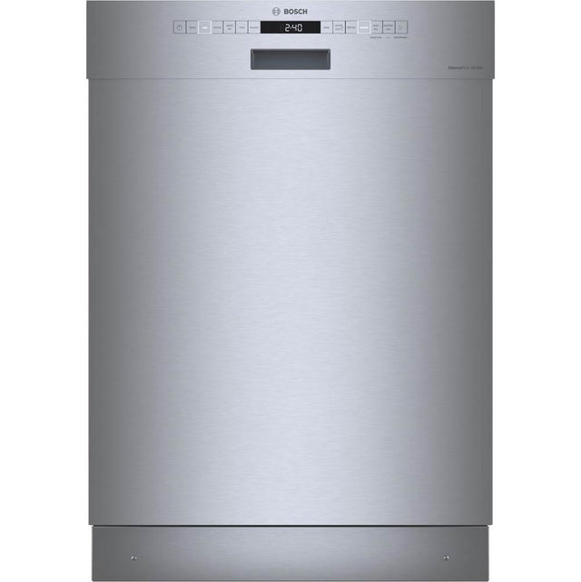 Bosch - 100 Recessed Handle, 5/4 cycles, 50 dBA, 2 Rack - WH - White
