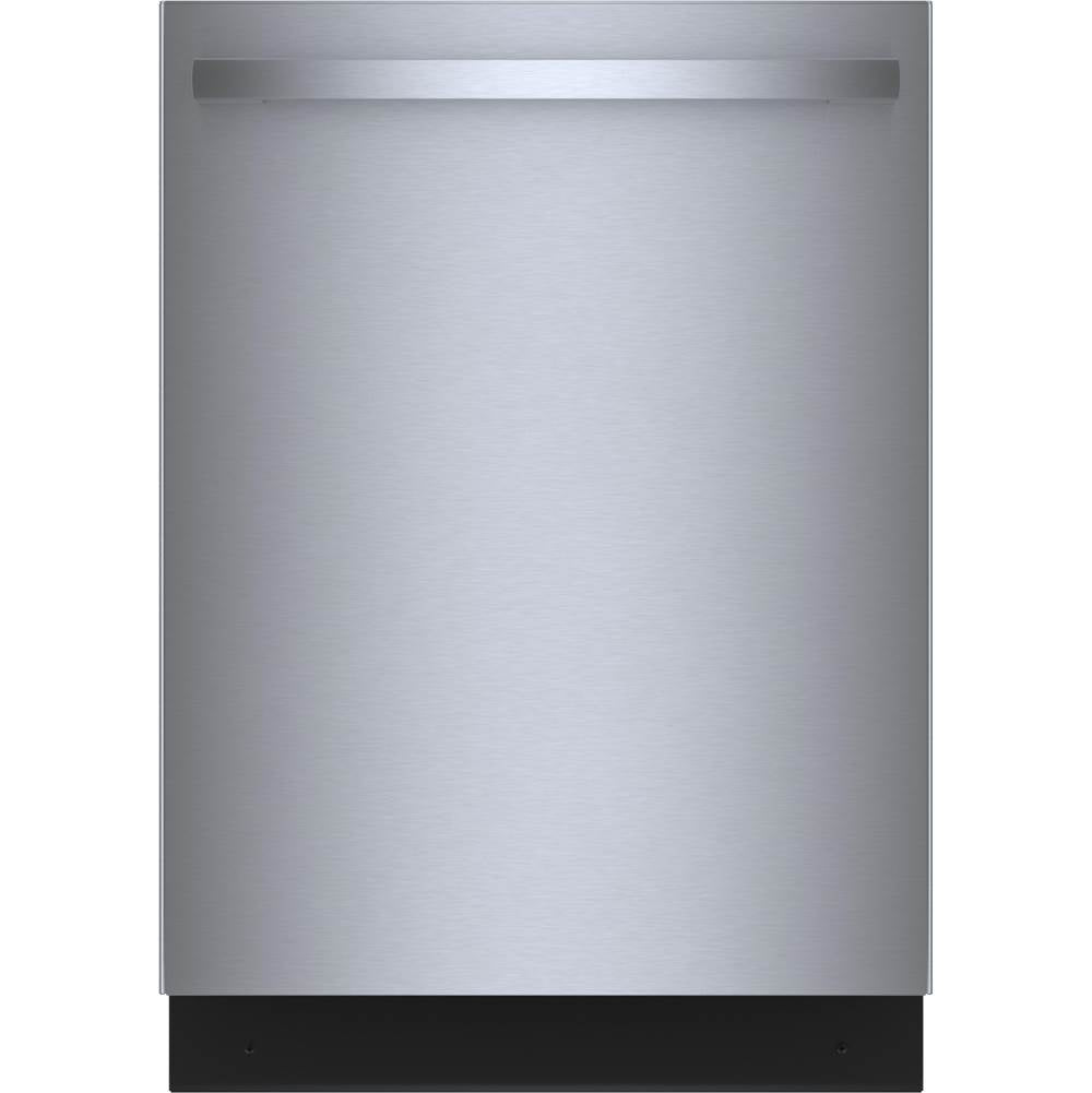 Bosch - 500 Bar Hndl, 5/4 cycles, 44 dBA, Flex 3rd Rck, InfoLight, AutoAir - SS - Stainless steel