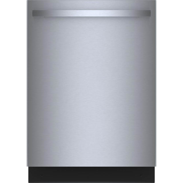 Bosch - 500 Bar Hndl, 5/4 cycles, 44 dBA, Flex 3rd Rck, InfoLight, AutoAir - SS - Stainless steel
