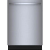 Bosch - 800 Bar Hndl, 5/4 cycles, 42 dBA, Flex 3rd Rck, InfoLight, CrystalDry - WH - White