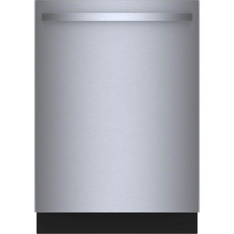 Bosch - 800 Bar Hndl, 5/4 cycles, 42 dBA, Flex 3rd Rck, InfoLight, CrystalDry - WH - White