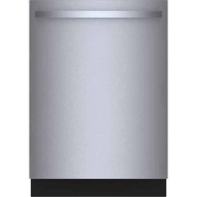 Bosch - 800 Bar Hndl, 5/4 cycles, 42 dBA, Flex 3rd Rck, InfoLight, CrystalDry - WH - White