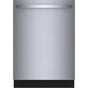Bosch - 800 Bar Hndl, 5/4 cycles, 42 dBA, Flex 3rd Rck, InfoLight, CrystalDry - WH - White