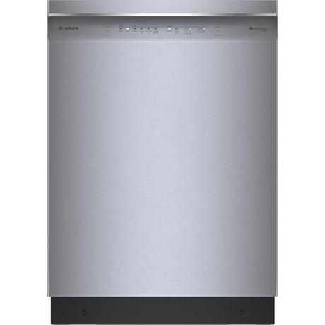 Bosch - 300 Recessed Hndl, 5/4 cycles, 46 dBA,Standard 3rd Rack - BL