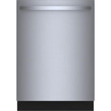 Bosch - 800 Bar Hndl, 5/4 cycles, 42 dBA, Flex 3rd Rck, InfoLight, CrystalDry - BL - Black