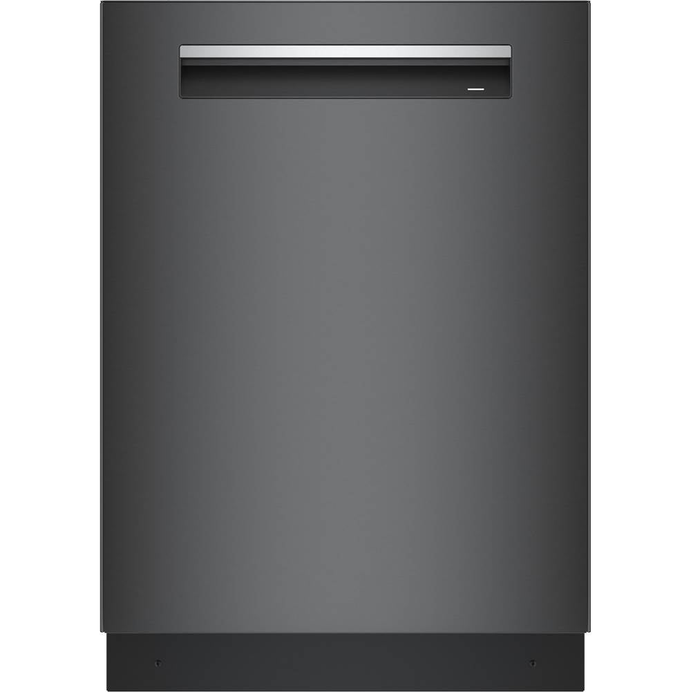 Bosch - 800 Pckt Hndl, 5/4 cycles, 42 dBA, Flex 3rd Rck, InfoLight, CrystalDry - BL - Black