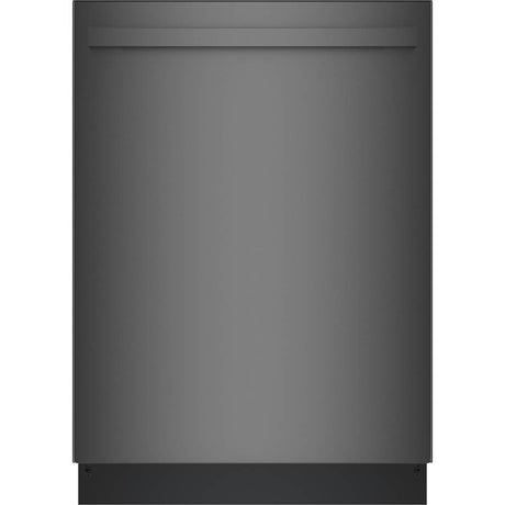 Bosch - 100 Recessed Handle, 5/4 cycles, 50 dBA, 2 Rack - BL - Black