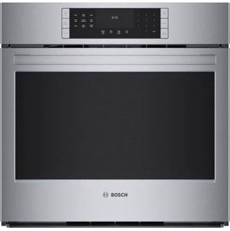 Bosch - 800 Series, 30'', Single Wall Oven, SS, EU Convection, Touch Control, Air Fry - Stainless steel