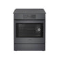 Bosch - 800 Series, Induction Slide-in Range, Black Stainless Steel, US - Black