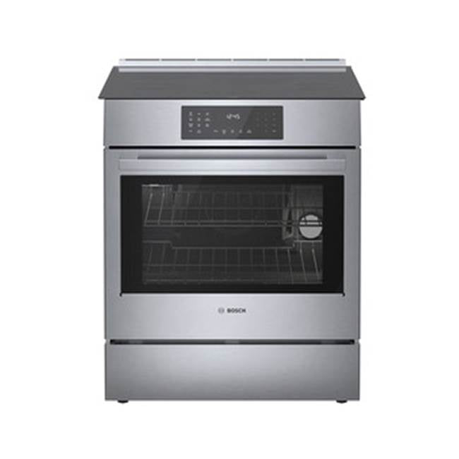 Bosch - 800 Series, Induction Slide-in Range, Stainless Steel, US - Stainless steel