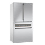 Bosch - French Door Bottom Mount Refrigerator - Easy clean stainless steel