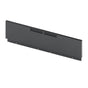 Bosch - 9'' Low Back Guard For 36'' Industrial Style Range, Black Stainless Steel - Black Stainless Steel