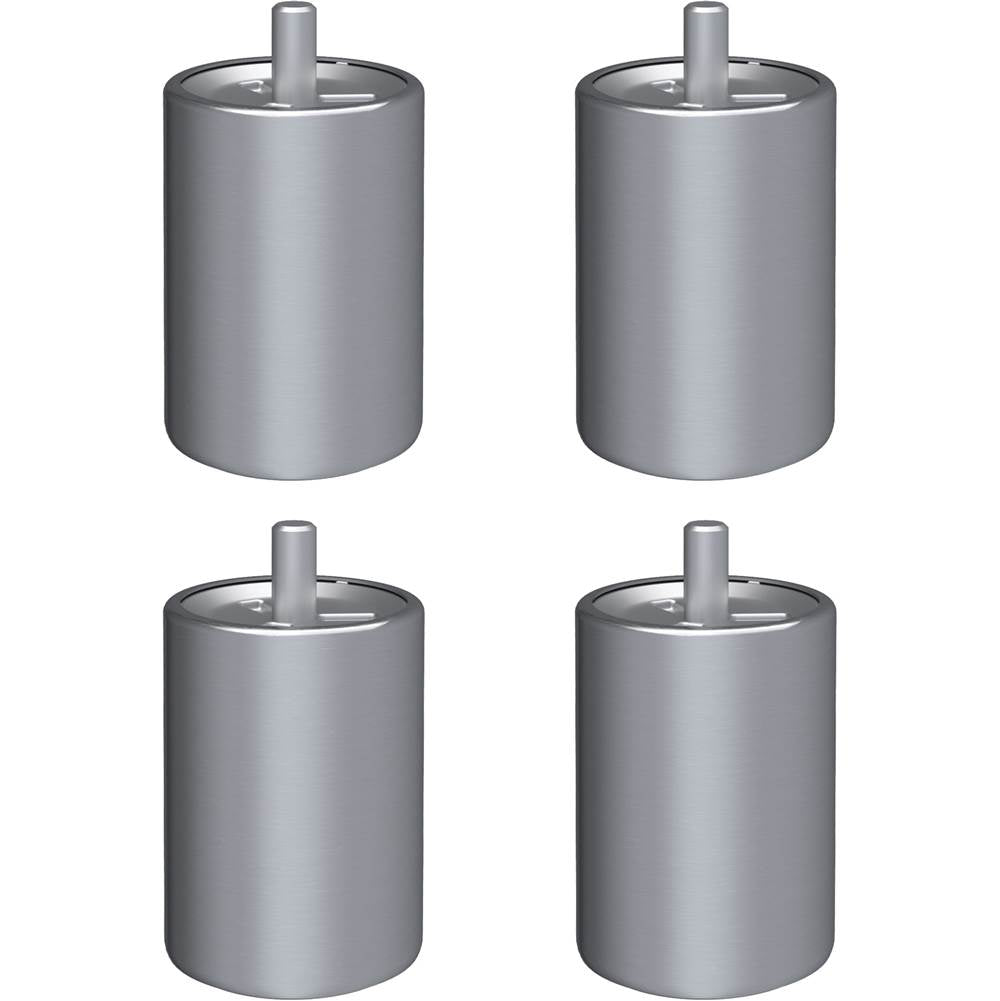 Bosch - Range Feet Premium 30/36, Stainless Steel -Set Of 4 - Stainless steel