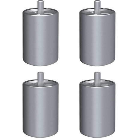 Bosch - Range Feet Premium 30/36, Stainless Steel -Set Of 4 - Stainless steel