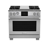 BlueStar - 36'' Dual Fuel Range (4) Burners With 12'' Griddle - Custom Color Match Paint