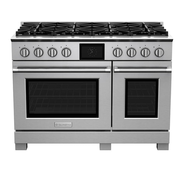 BlueStar - 48'' Dual Fuel Range (8) Burners - Specialty Paint Finish