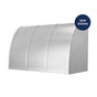 BlueStar - Atlas (60''W X 24''D X 30''H) Finish: Stainless Steel With Designer Metal Strapping And Rivets. - Stainless Steel