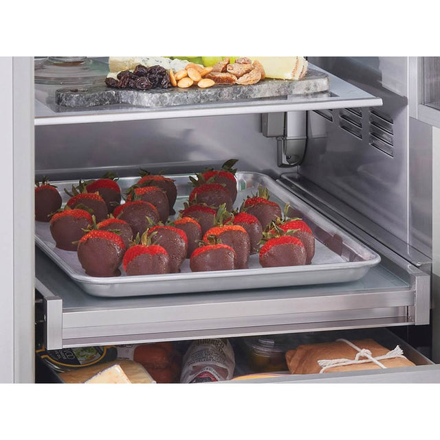 BlueStar - 24'' Integrated, Column Refrigerator - Left  Hinge Door - Specialty Paint Finish