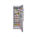 30'' Integrated, Column Refrigerator - Left Hinge Door