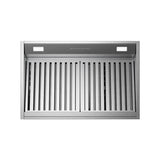 30'' Bonanza Wall Hood With Designer Metal Strapping And Rivets. 600 Cfm Internal Blower Included.