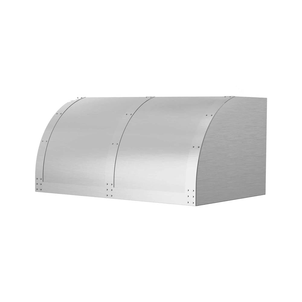 30'' Bonanza Wall Hood With Brushed Stainless Strapping And Rivets. 600 Cfm Internal Blower Included.