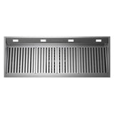 60'' Wrangler Wall Hood With Brushed Stainless Strapping And Rivets.