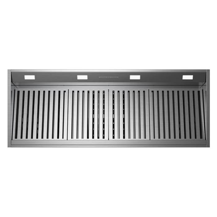 60'' Bonanza Wall Hood With Brushed Stainless Strapping And Rivets.