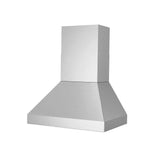 Pyramid Style (66''D X 30''H) Includes 2Pc. Flue (24''W).