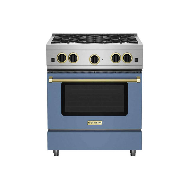 BlueStar - 30'' Culinary Series (Rcs) Sealed Burner Range - (4) Burners - Stainless Steel