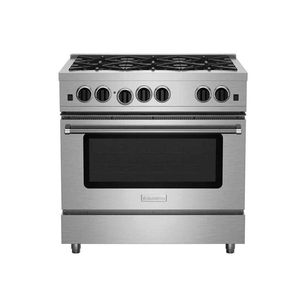 BlueStar - 36'' Culinary Series (Rcs) Open Burner Range - (6) Burners - Stainless Steel