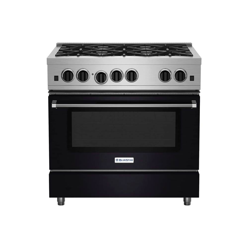 BlueStar - 36'' Culinary Series (Rcs) Sealed Burner Range - (6) Burners - Standard RAL Semi-Gloss Paint