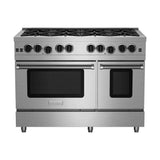 BlueStar - 48'' Culinary Series (Rcs) Sealed Burner Range - (8) Burners - Stainless Steel