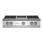 BlueStar - 36'' Nova (Rnb) Range Top - (4) Burners With 12'' Charbroiler - Stainless Steel