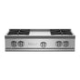 BlueStar - 36'' Nova (Rnb) Range Top - (4) Burners With 12'' Griddle - Stainless Steel