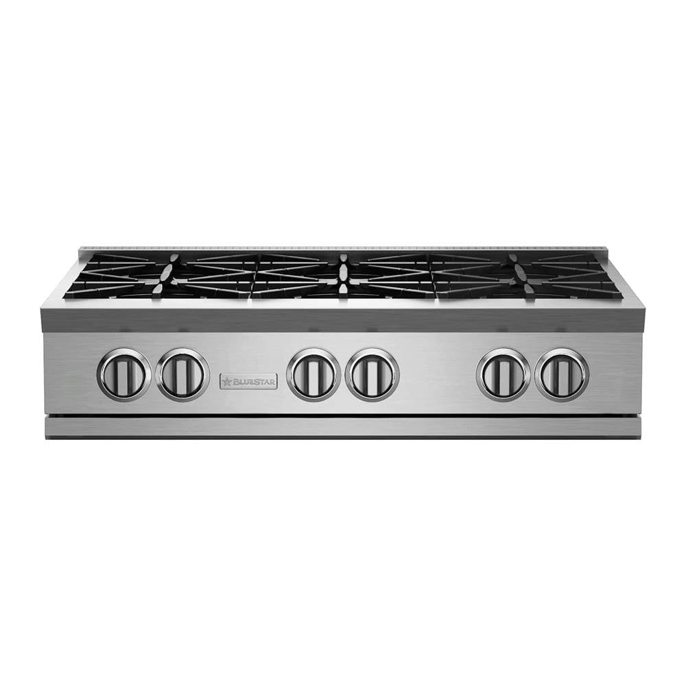 BlueStar - 36'' Nova (Rnb) Range Top - (6) Burners - Stainless Steel