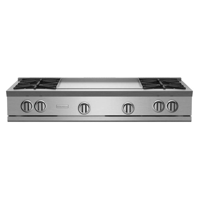 BlueStar - 48'' Nova (Rnb) Range Top - (4) Burners With 24'' Griddle - Stainless Steel