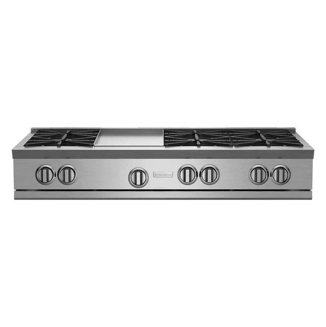 BlueStar - 48'' Nova (Rnb) Range Top - (6) Burners With 12'' Griddle - Stainless Steel