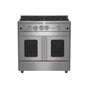 BlueStar - 36'' Precious Metals Range - (6) Burners And French Door Oven - Standard RAL Semi-Gloss Paint