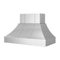 BlueStar - 42'' Wrangler Wall Hood With Designer Metal Strapping And Rivets. - Stainless Steel