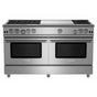 BlueStar - 60'' Nova (Rnb) Range - (6) Burners With 24'' French Top