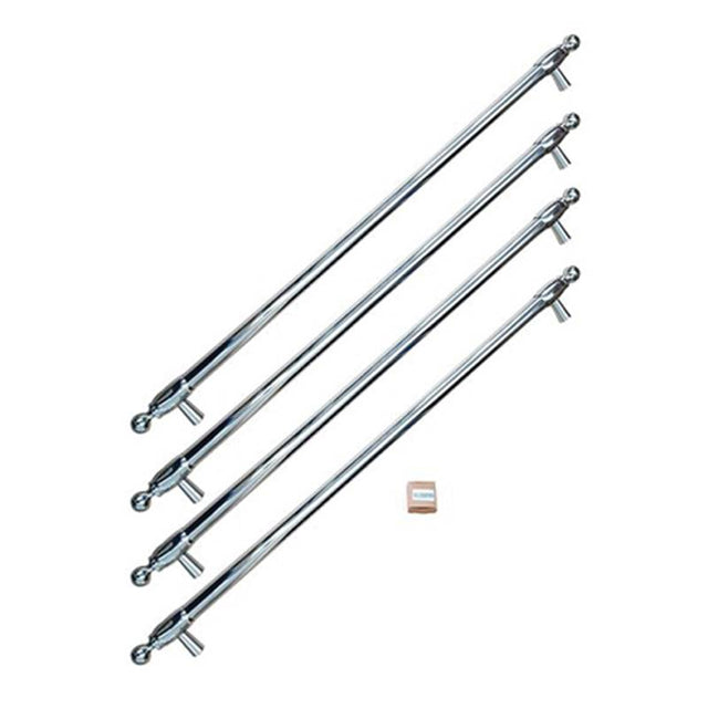 Bertazzoni - Handle Kit, For Heritage Series New 36'' French Door Refrigerator and REF36X-17 - Stainless Steel