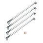 Bertazzoni - Handle Kit, For Master Series New 36'' French Door Refrigerator and REF36X-17 - Stainless Steel