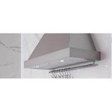 Wall Mount Hood, 36'', 1 Motor, 600 cfm