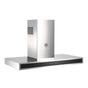 Bertazzoni - Wall Hood, 30'', 2 LED Lights, 600 cfm, Touch User Interface, Glass Panel - Black Glass,Stainless Steel