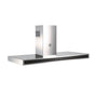 Bertazzoni - Wall Hood, 48'', 2 LED Lights, 600 cfm, Touch User Interface, Glass Panel - Black Glass,Stainless Steel